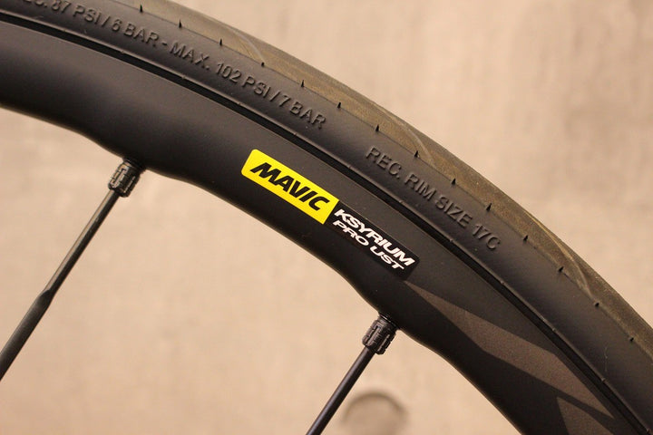 マヴィック MAVIC キシリウム プロ KSYRIUM PRO UST DISC アルミ チューブレスレディ ホイールセット シマノ 11/12S ワイド 19C【名古屋店】