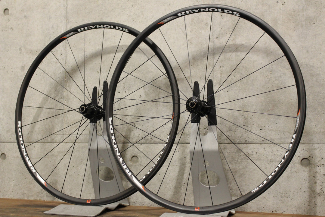 レイノルズ REYNOLDS KOM カーボン チューブラー ホイールセット シマノ10S 【福岡店】