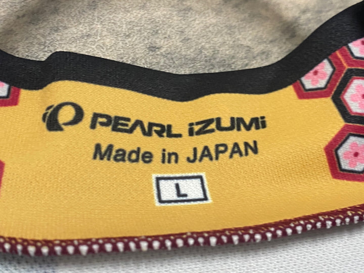 JU950 パールイズミ PEARL iZUMi 半袖 サイクルジャージ L 桜