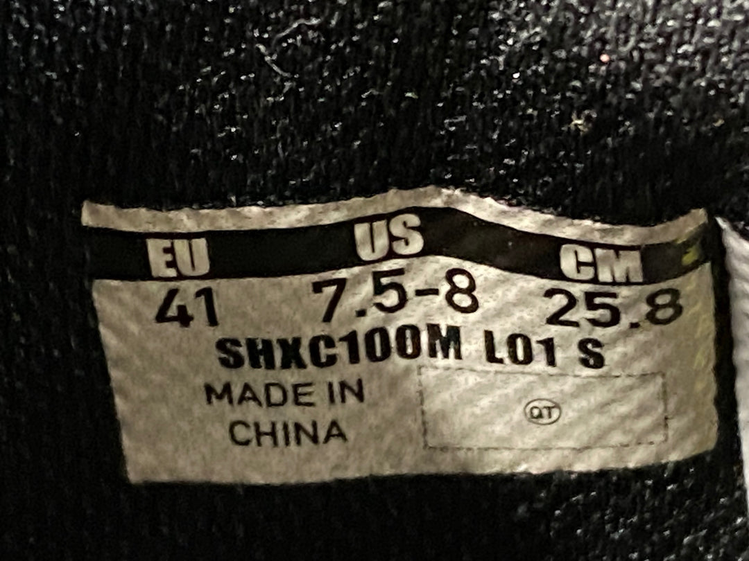 JN123 シマノ SHIMANO XC1 SHXC100M ビンディングシューズ EU41 黒 2穴