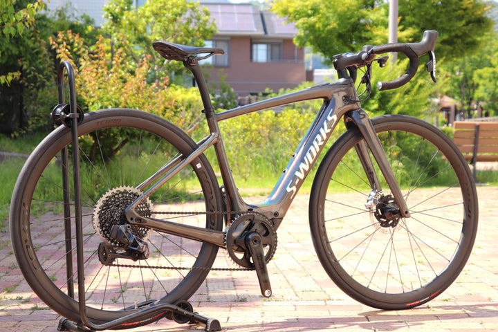 【訳あり】 スペシャライズド SPECIALIZED エスワークス クレオ S-WORKS TURBO CREO SL 2021年モデル Sサイズ スラム RED AXS D1 MIX 12S カーボン ロードバイク E-BIKE 【芦屋店】