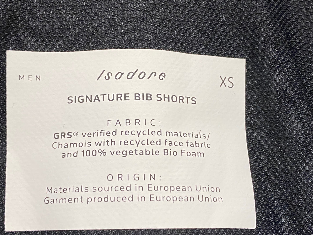 KS230 イザドア Isadore Signature Bib Shorts ビブショーツ 黒 XS