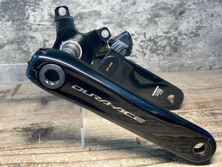 JL001 4iiii PRECISION PML100 パワーメーター シマノ SHIMANO デュラエース DURA-ACE FC-R9200 170mm ※右パワーメーター割れのためジャンク、動作未確認