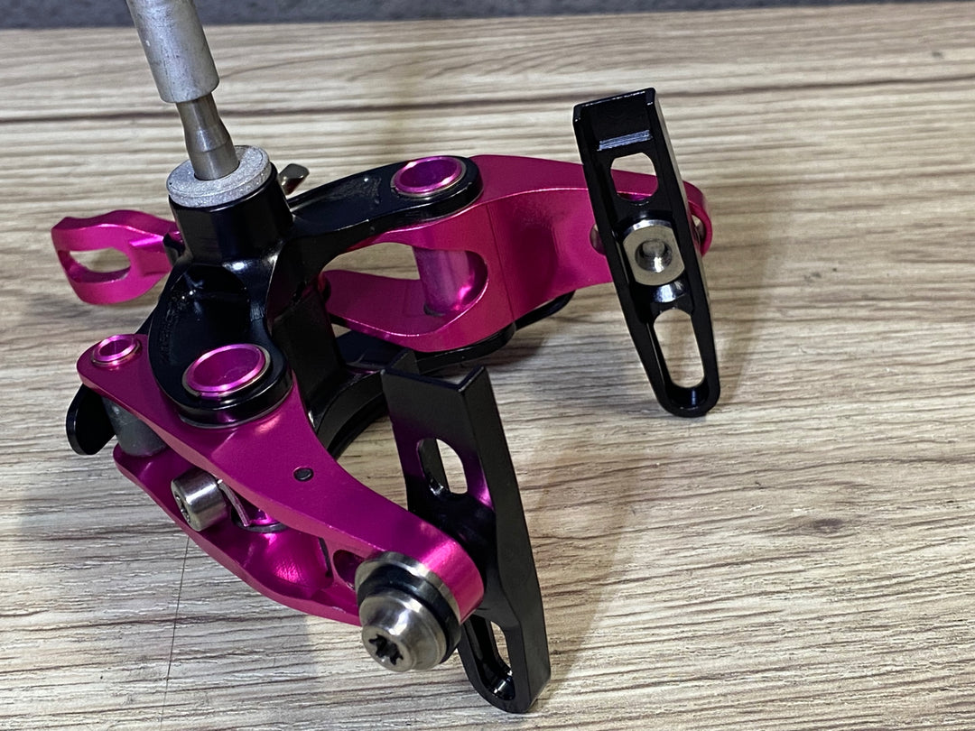 JS703 ケーンクリーク CANECREEK ee brake キャリパーブレーキ 前後セット 黒 ピンク