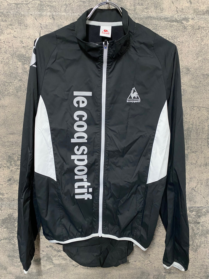 KC990 ルコックスポルティフ le coq sportif 長袖 ウィンドブレーカー 黒 O