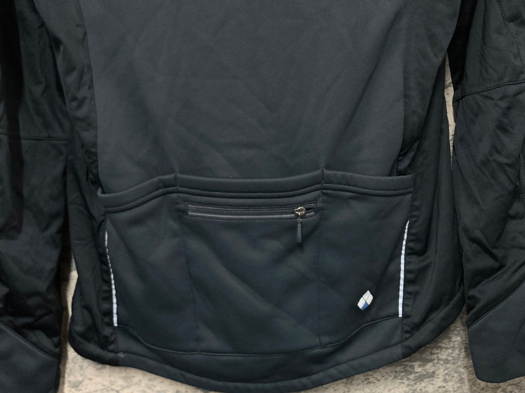 KC192 モンベル mont-bell 長袖 サイクルジャケット 黒 XS 裏起毛