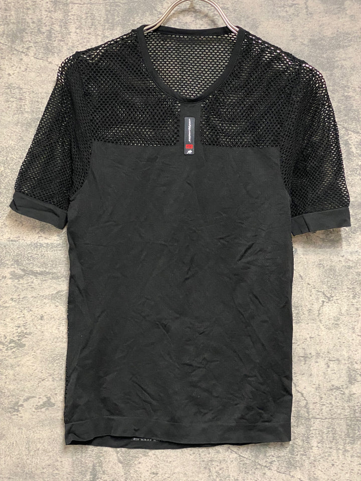JO782 アソス ASSOS スキンレイヤー SKIN LAYER SUPERLEGER BlackSeries 黒 M-Lサイズ ※一部穴あき
