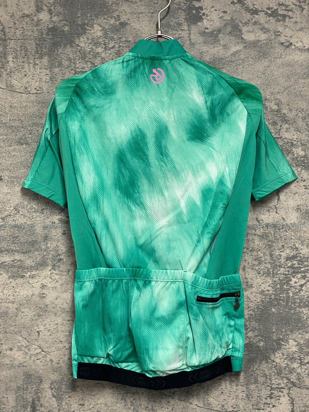 JV989 レリック reric Fuzzy Womens Standerd Jersey 半袖 サイクルジャージ レディース S 緑