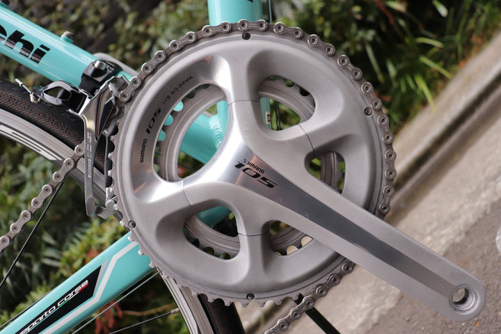 ビアンキ BIANCHI ヴィアニローネ VIA NIRONE 7 2016年 50サイズ シマノ 105 5800 MIX 11S アルミ ロードバイク 【さいたま浦和店】