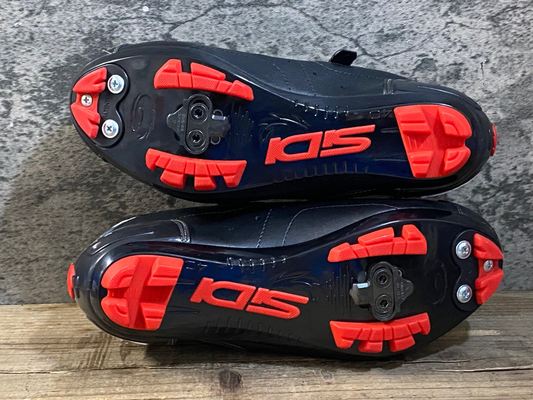 KG407 シディ SIDI TRACE MTB ビンディングシューズ 2穴 ブラック EU40 ※ペン字あり