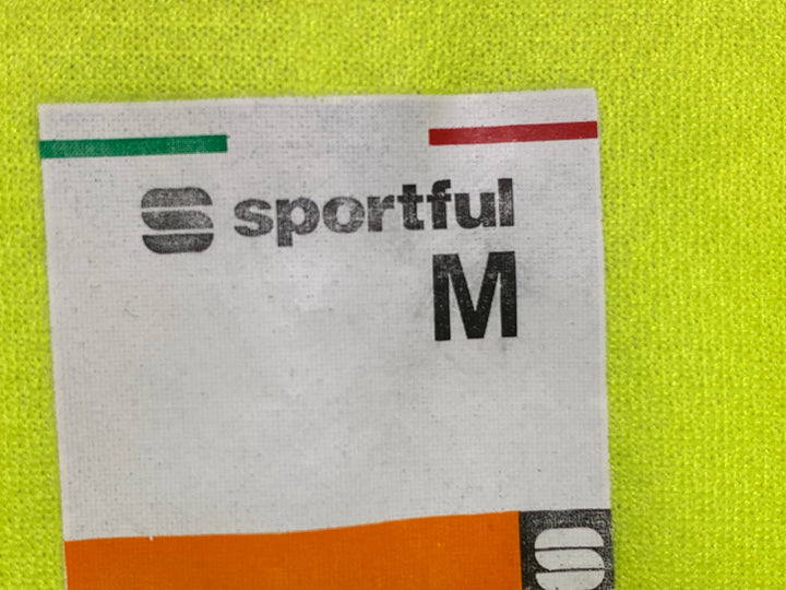 KJ858 スポーツフル sportful 長袖 サイクルジャージ 黄 M TINKOFF