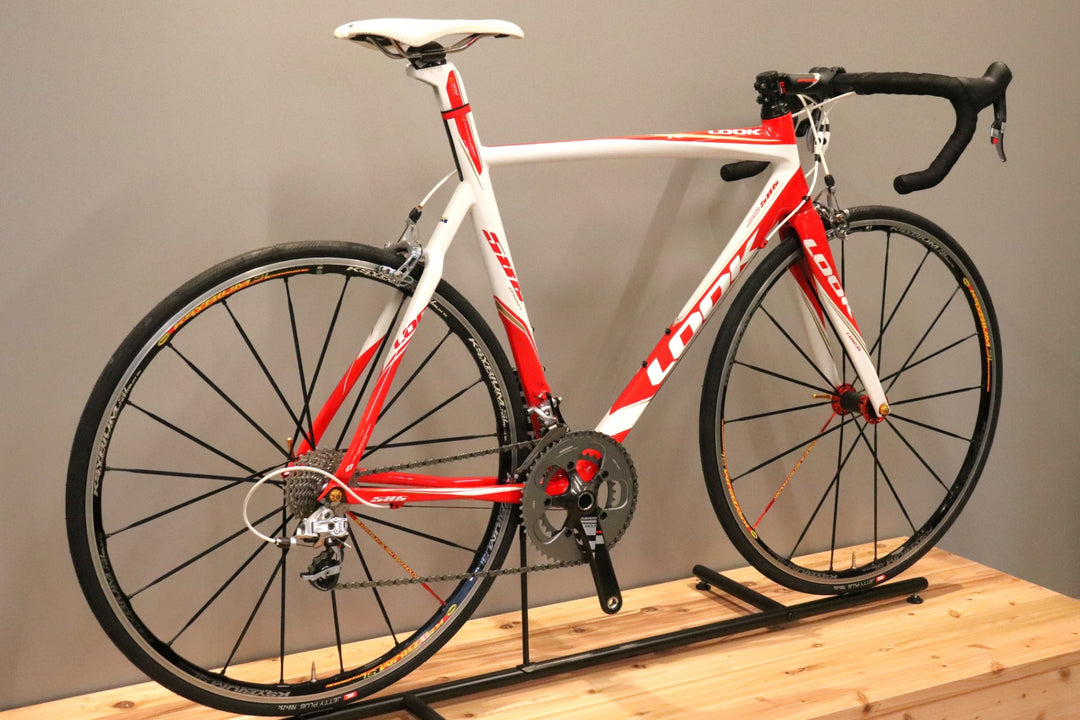 ルック LOOK 586 SL 2010モデル Lサイズ スラム RED Mix 10S カーボン ロードバイク KSYRIUM SL 【仙台店】