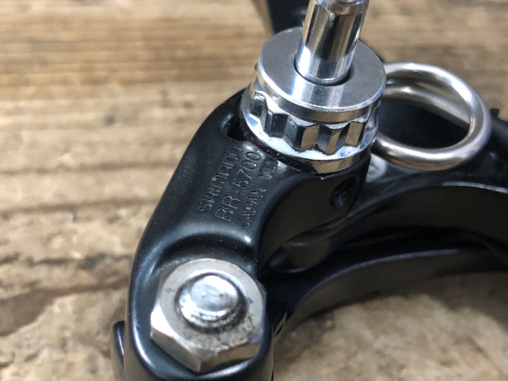 JQ589 シマノ SHIMANO 105 BR-5700 キャリパーブレーキ 前後セット