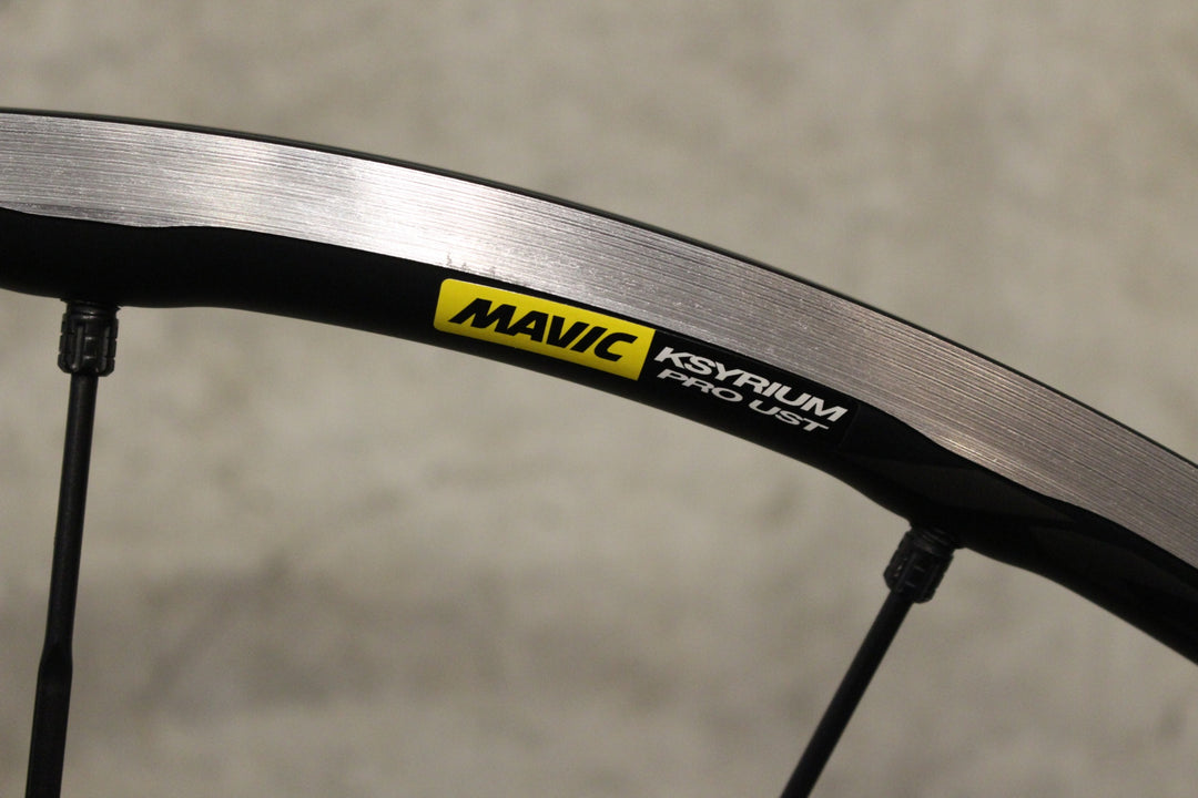 マヴィック MAVIC キシリウム KSYRIUM PRO UST シマノ 11S/12S 17C アルミ チューブレスレディ ホイールセット 【福岡店】