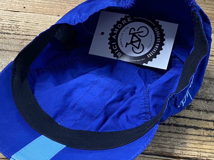 KL400 ラファ Rapha Cap サイクルキャップ 青 Ｍ-Ｌ