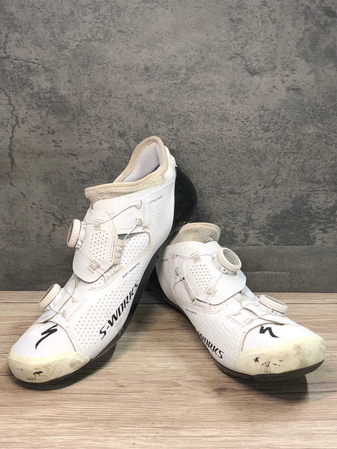 JS596 スペシャライズド SPECIALIZED S-WORKS Ares BOA ビンディングシューズ 3穴 EU42 白 SL FOOTBED インソール