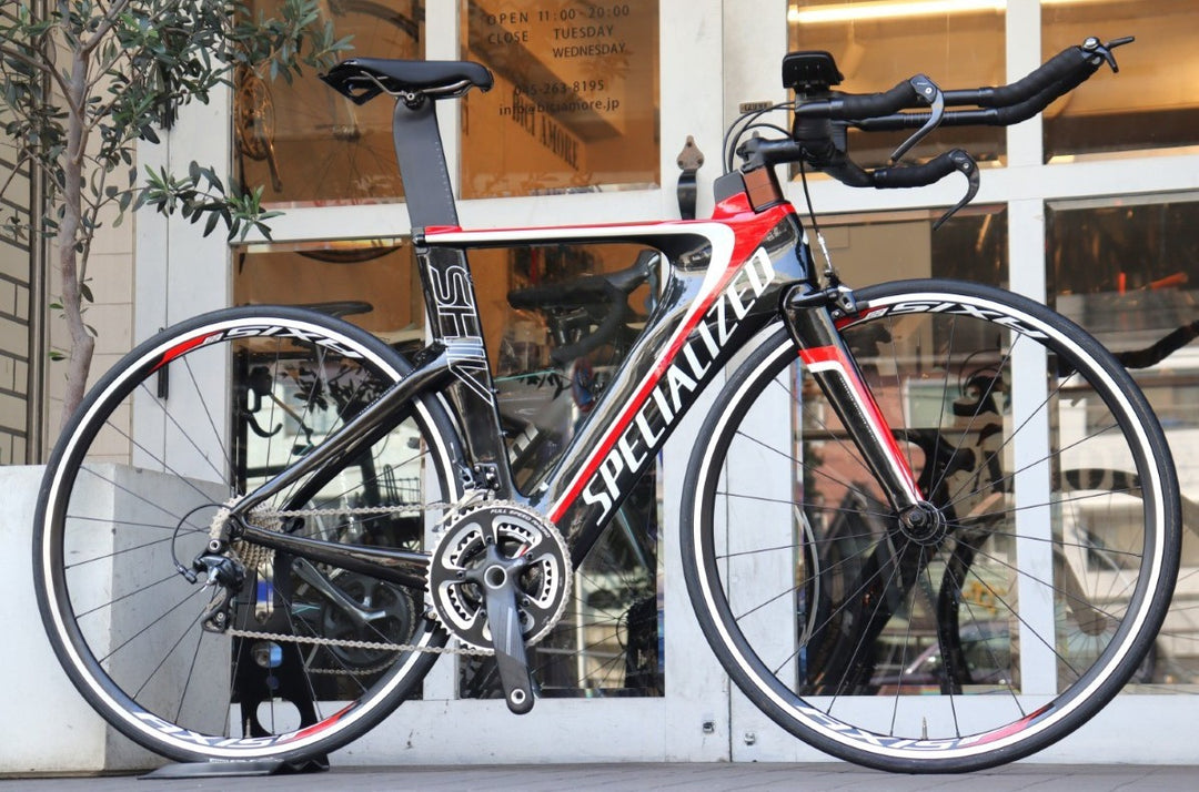 スペシャライズド SPECIALIZED シヴ SHIV EXPERT 2015モデル Sサイズ シマノ アルテグラ 6800 11S カーボン トライアスロンバイク 【横浜店】