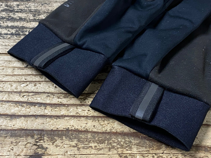 JS967 ラファ Rapha PRO TEAM WINTER GLOVES 長指 グローブ 黒 S 裏起毛