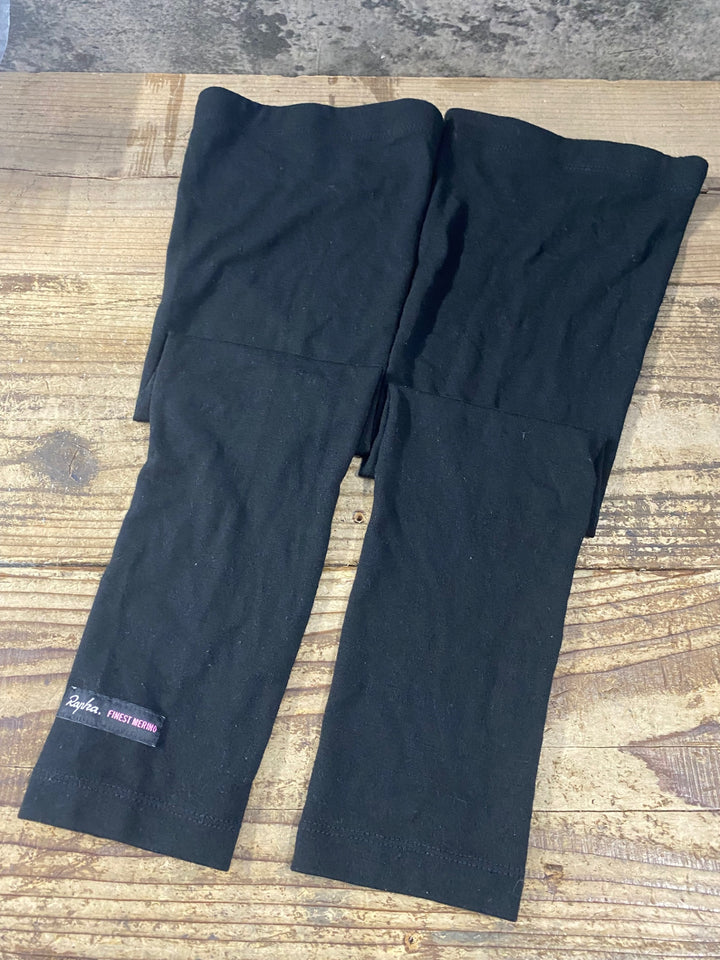 KE036 ラファ Rapha CLASSIC THERMAL KNEE WARMER ニーウォーマー 黒 S