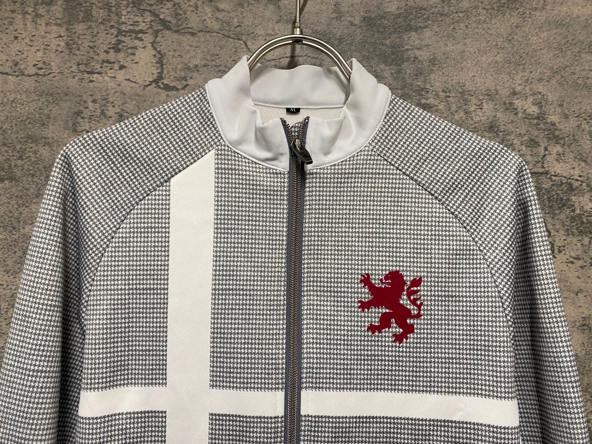 JD828 カペルミュール KAPELMUUR 長袖 サイクルジャージ 白 グレー M