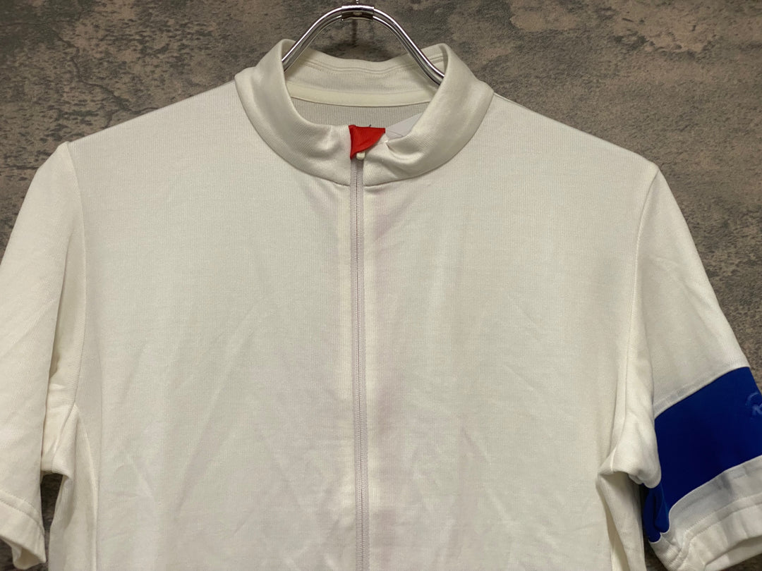 JI231 ラファ Rapha CLASSIC JERSEY Ⅱ 半袖 サイクルジャージ 白 M