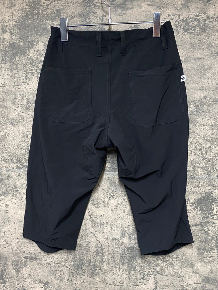 KA332 カペルミュール KAPELMUUR リップストップ 3Dクロップドパンツ 黒 S