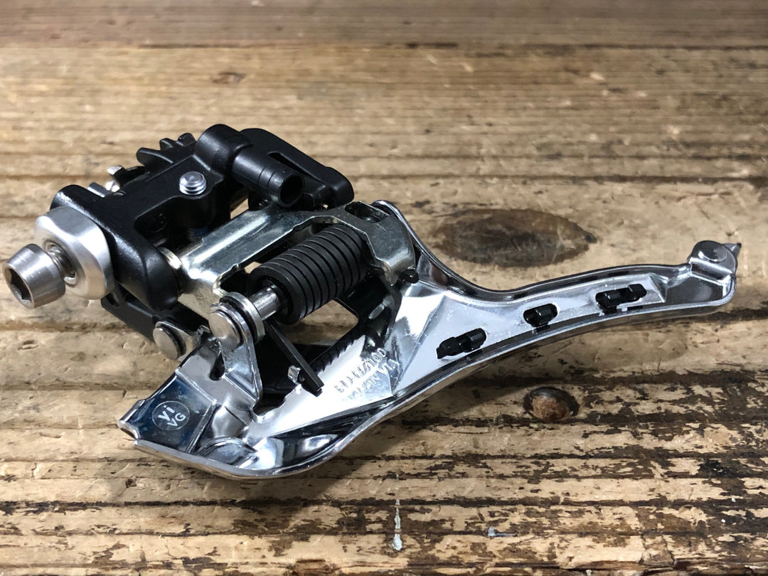 KI630 シマノ SHIMANO 105 FD-R7100 フロントディレイラー 2S 直付 ※リンクカバー欠品