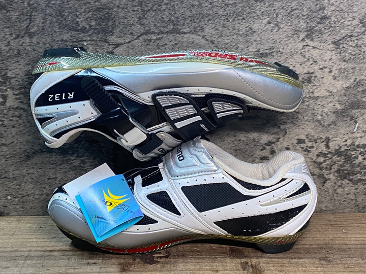 JR492 シマノ SHIMANO SH-R132L ビンディングシューズ 黒 EU37