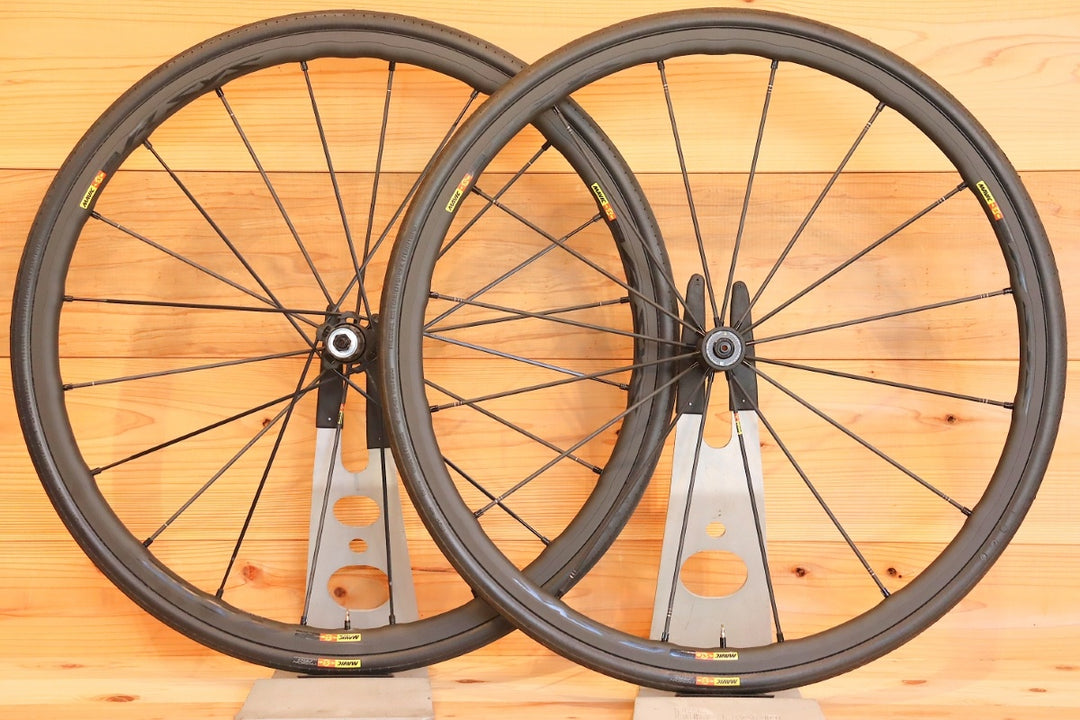 マヴィック MAVIC アールシス R-SYS SLR EXALITH アルミ クリンチャー ホイールセット シマノ12/11S 15C 【千葉店】