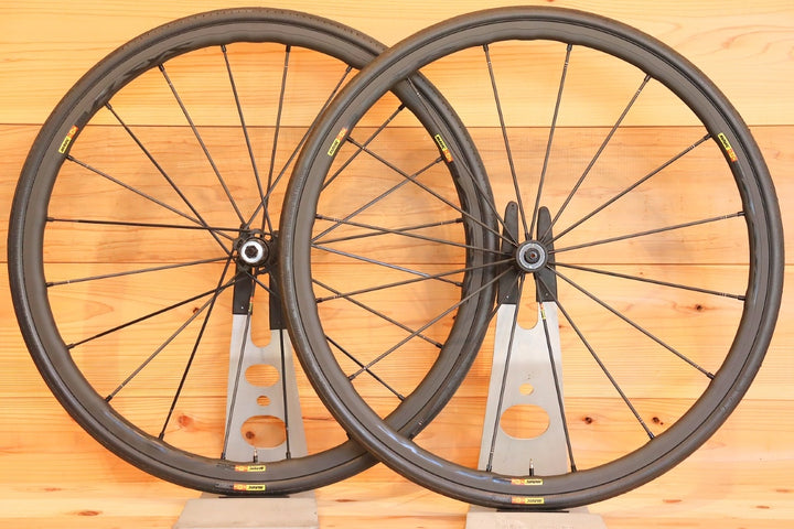 マヴィック MAVIC アールシス R-SYS SLR EXALITH アルミ クリンチャー ホイールセット シマノ12/11S 15C 【千葉店】