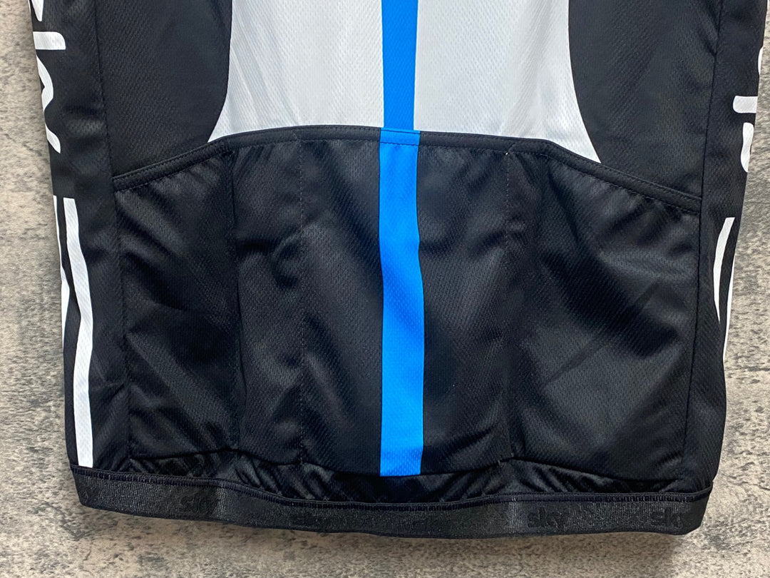 KB711 アディダス adidas 半袖 サイクルジャージ 水色 黒 XL TEAM Sky