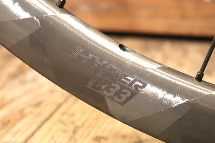 ウィンスペース WINSPACE ルンハイパー LUN HYPER D33 カーボン チューブレスレディ ホイールセット シマノ11S/12S 21C 【東京南麻布店】