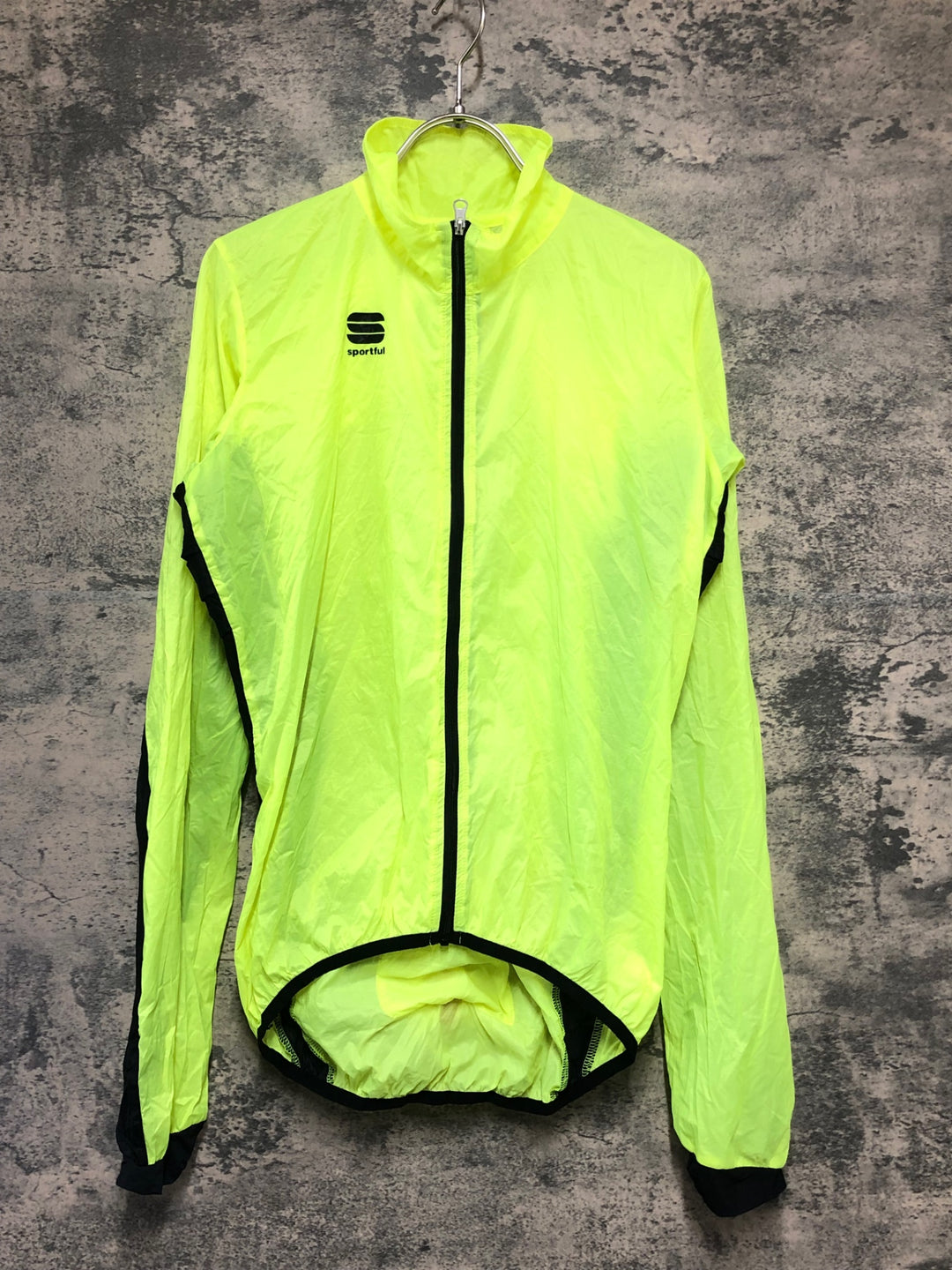 KL375 スポーツフル sportful ウィンドブレーカー 黄 M