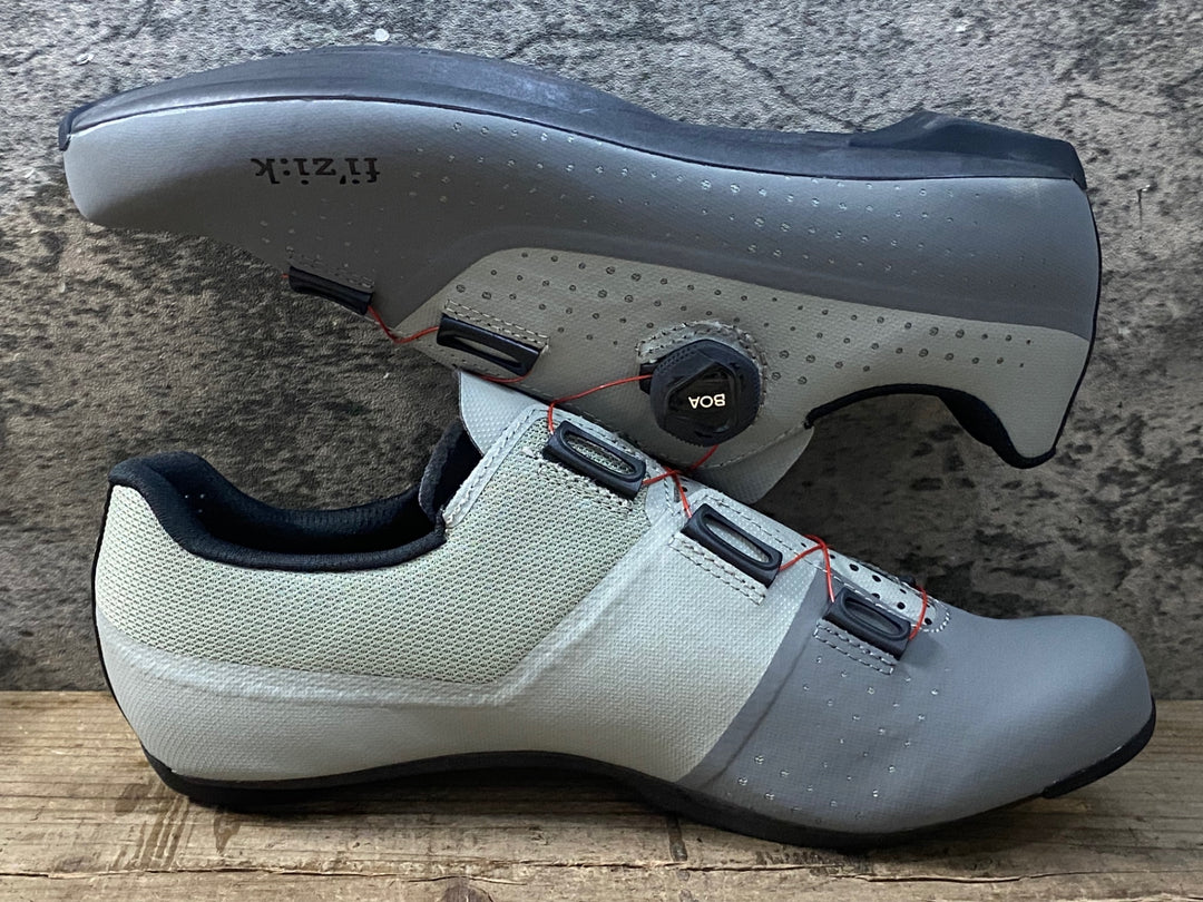 KK389 フィジーク fizik TEMPO OVERCURVE R4 SHOES ビンディングシューズ 3穴 グレー EU42
