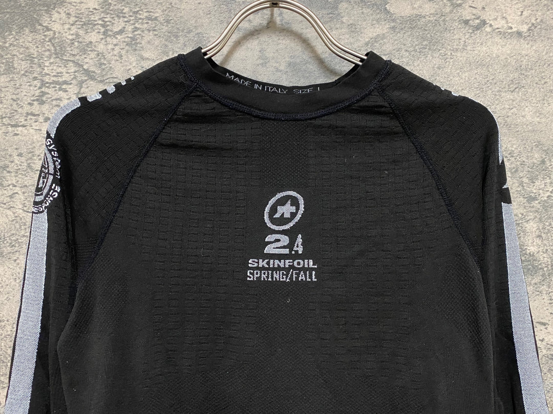 JN864 アソス ASSOS 2.4 SKINFOIL SPRING/FALL べースレイヤー I