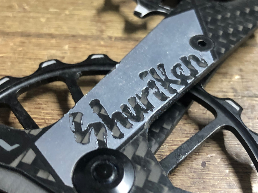 KA390 トーケン TOKEN SHURIKEN ビックプーリー TK1739S2 ブラック SRAM用