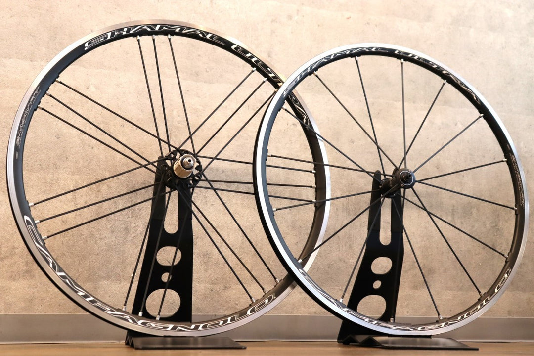 カンパニョーロ campagnolo シャマルウルトラ SHAMAL ULTRA 2-WAY FIT アルミ チューブレス ホイールセット シマノ 12/11S 【さいたま浦和店】」