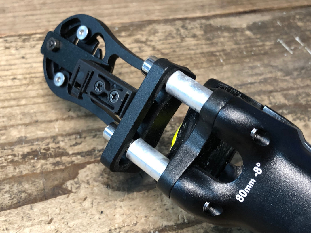 JG586 モスト MOST TIGER ALU AERO F-SERIES ステム 80mm OS Φ31.8 サイコンマウント付き