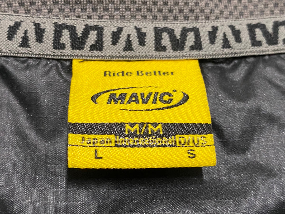 KF855 マヴィック MAVIC 長袖 ウインドブレイカー 黒 L