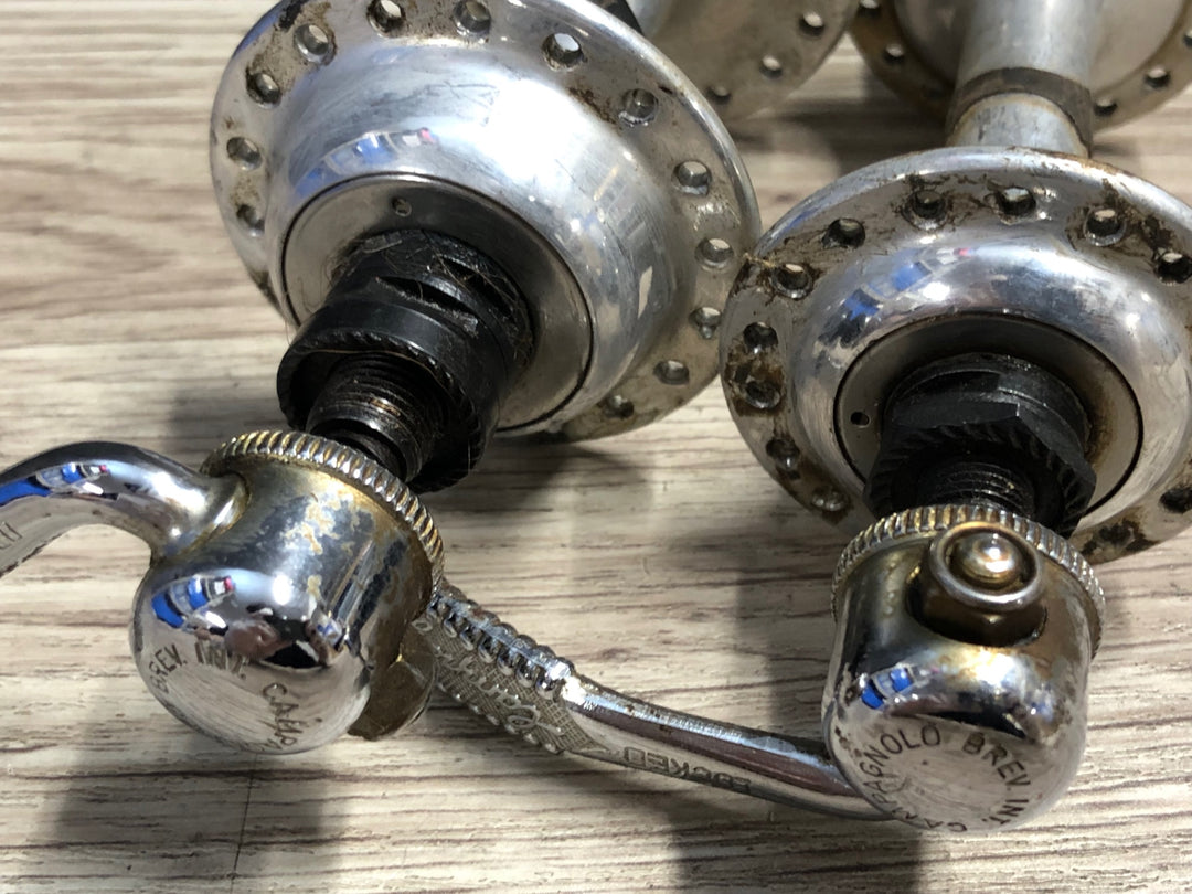 KI457 カンパニョーロ CAMPAGNOLO レコード RECORD 32H 前後ハブ ITA