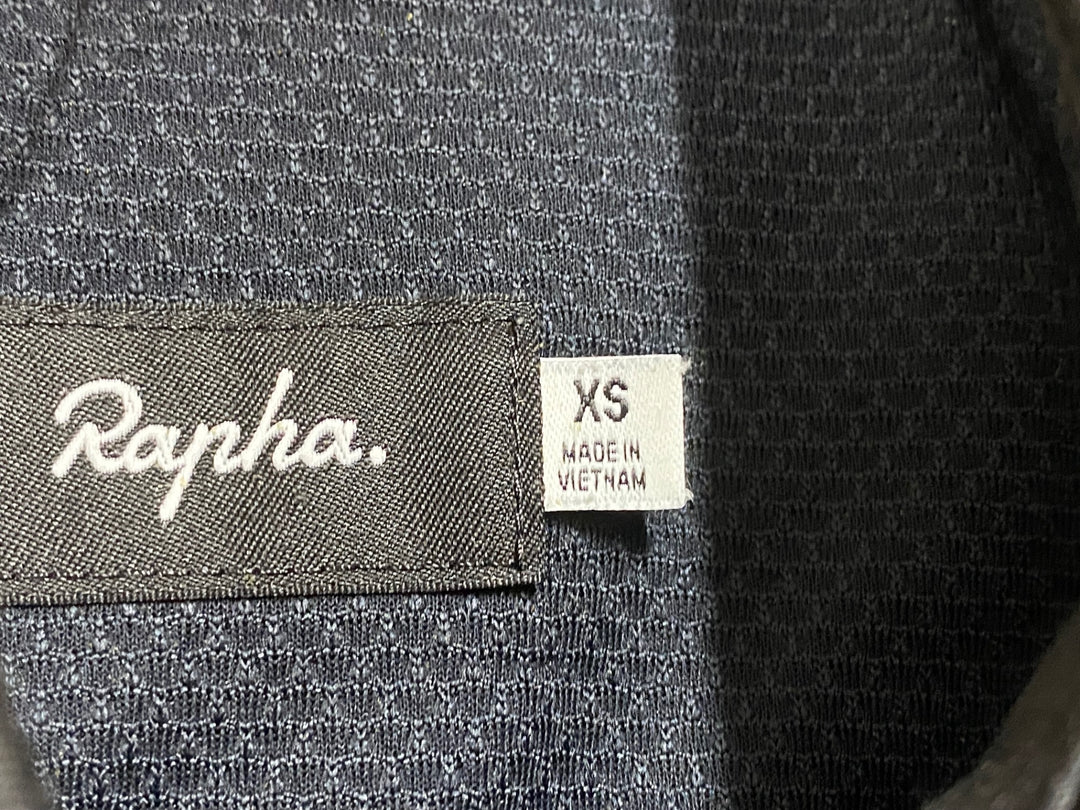 KC831 ラファ Rapha MERINO POLO 半袖 ポロシャツ 黒 XS ※一部変色