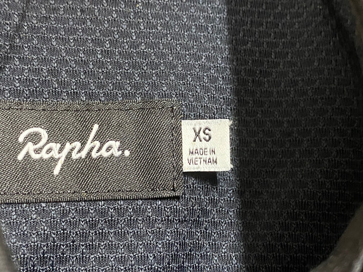 KC831 ラファ Rapha MERINO POLO 半袖 ポロシャツ 黒 XS ※一部変色