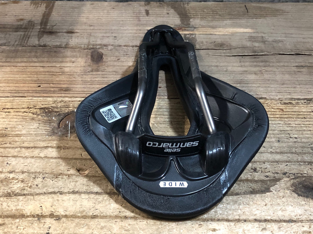 KG365 セラサンマルコ Selle San Marco Shortfit RACING サドル 黒 WIDE XSLiTEレール 145mm