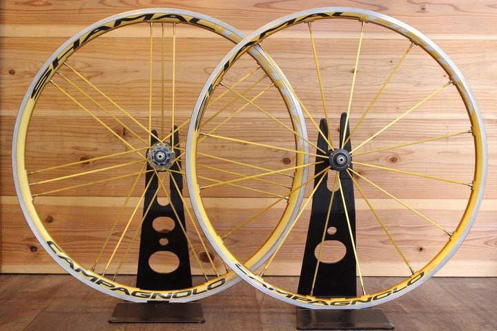 カンパニョーロ CAMPAGNOLO シャマルウルトラ ゴールド SHAMAL ULTRA GOLD アルミ クリンチャー ホイールセット カンパ11S/12S 【名古屋店】