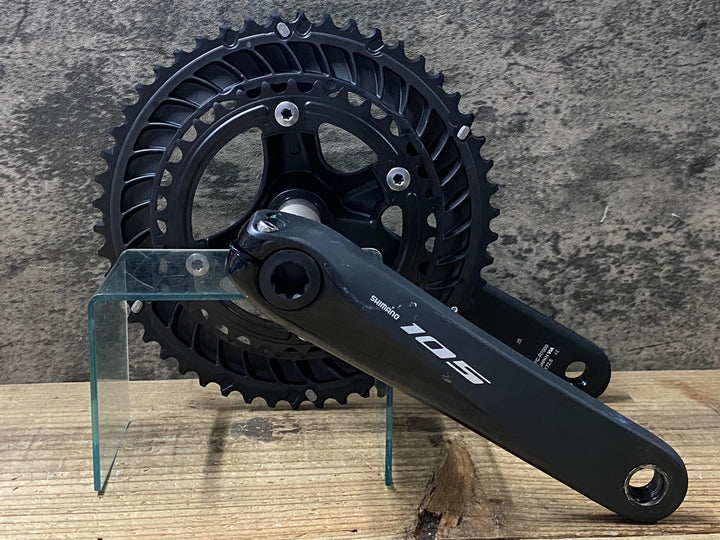 JV819 シマノ SHIMANO 105 FC-R7000 クランクセット 黒 50/34T 172.5mm