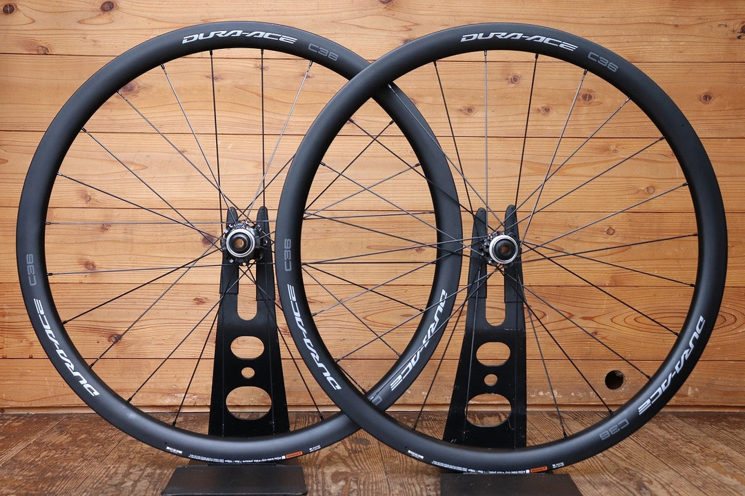 シマノ SHIMANO デュラエース DURA-ACE WH-R9270 C36 TL カーボン  チューブレスレディ ホイールセット シマノ 12S 【芦屋店】