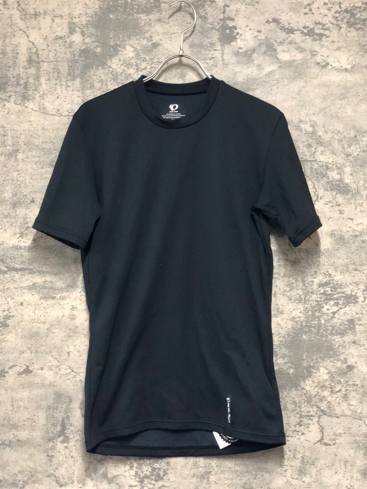 KK692 パールイズミ PEARL iZUMi 半袖 ミドルレイヤー 黒 L 裏起毛