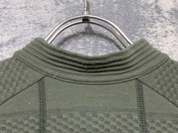 JZ169 カフェドシクリシテ CAFE DU CYCLISTE Corinne Men 長袖 サイクルジャージ カーキ S ※スレ