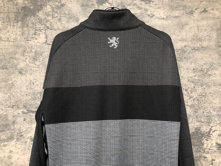 KL357 カペルミュール KAPELMUUR 長袖 サイクルジャケット 黒白 L 裏起毛