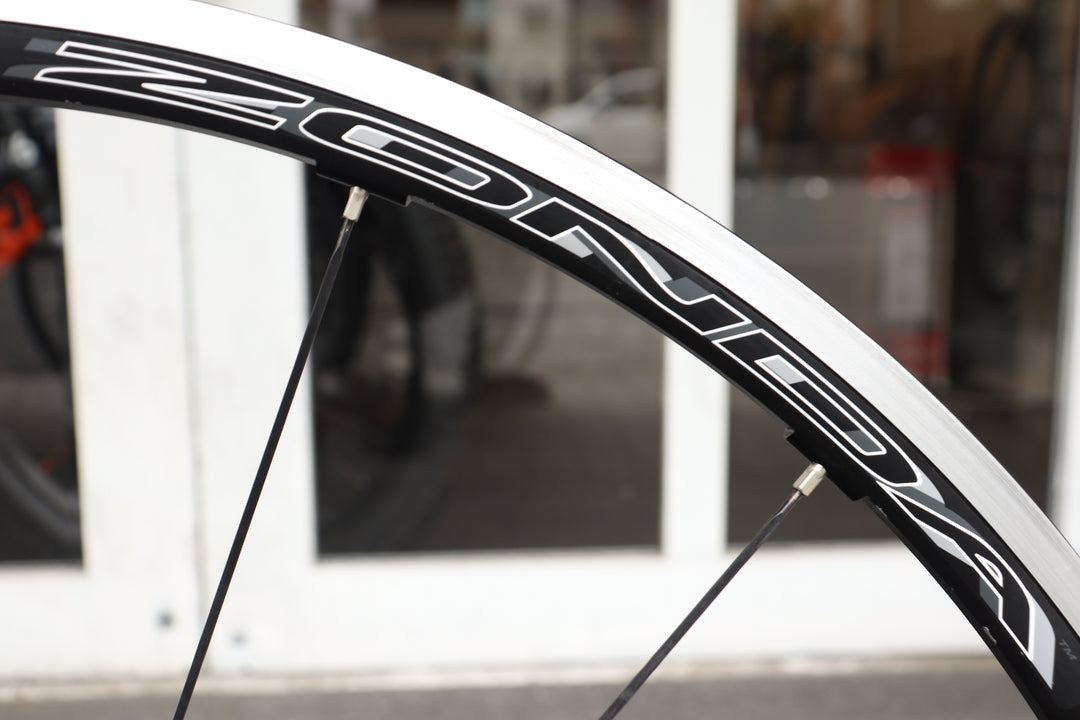 カンパニョーロ CAMPAGNOLO ゾンダ ZONDA C17 アルミ  クリンチャー ホイールセット シマノ 11S/12S 【横浜店】